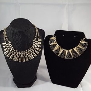Lot of 2 - Gold Necklaces